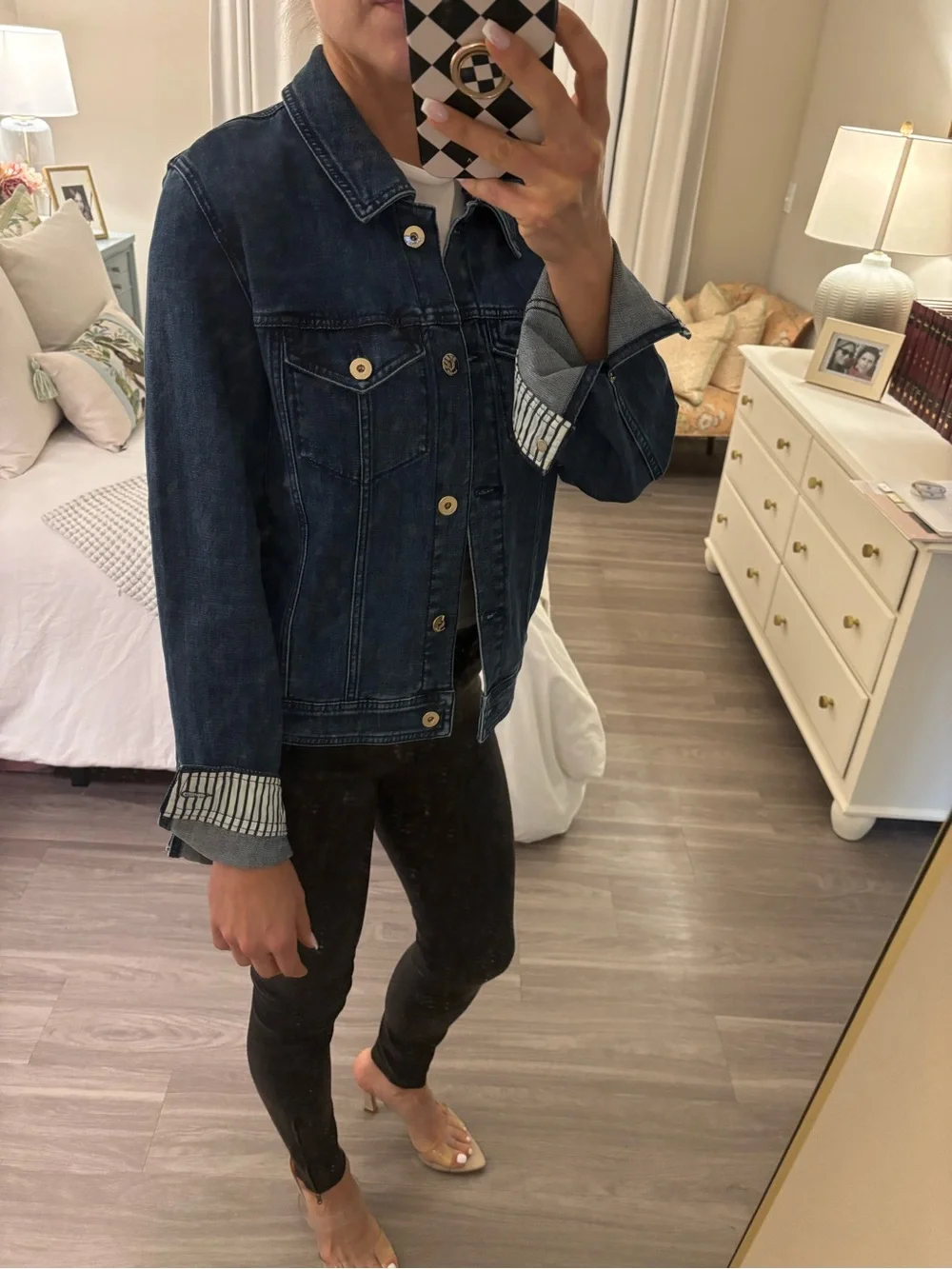 💙 Kate Spade New York Denim Jacket — NWOT — Sz L